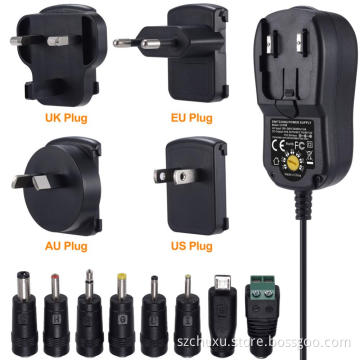 Universal Wall Charger with Convertible Plugs